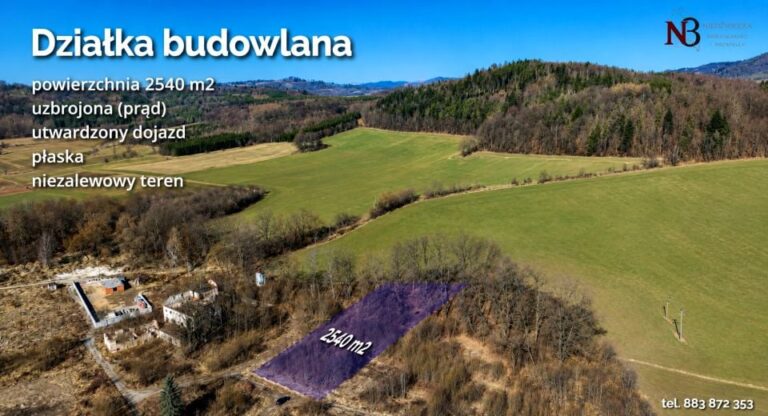 Działka budowlana Trzebieszowice
